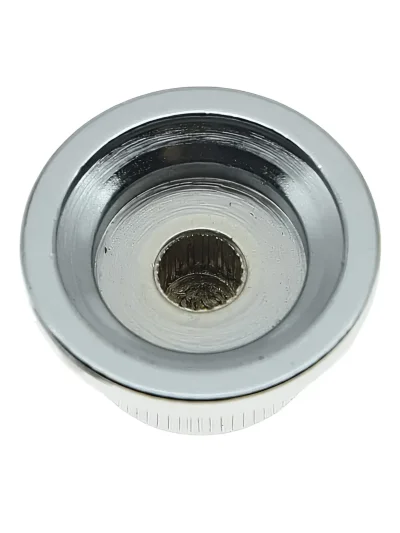 Ручка для потенціометра Paxphil NB051 Push-ON ST-Style Metal Knob (Chrome)
