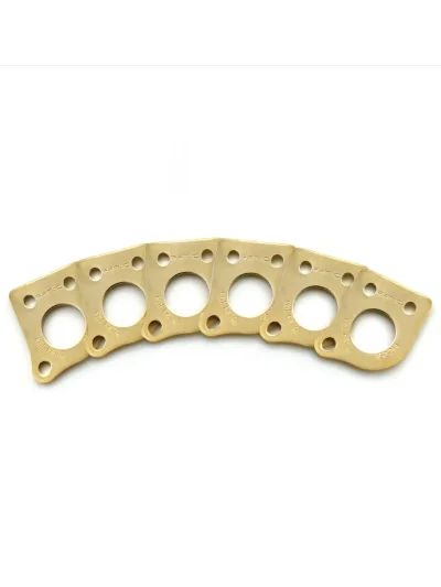 Прокладки для кілків Graph Tech PRT-952-214-G0 Premium Plates For 45 Degree Screw Hole Gold