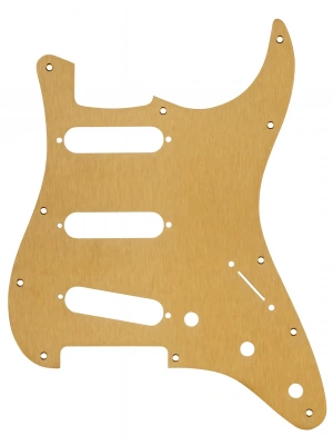 Fender Pickguard for Strat S/S/S 11-Hole Gold Anodized