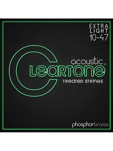 Струны Cleartone 7410 Acoustic Phosphor Bronze Ultra Light 10-47