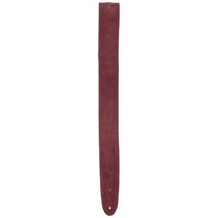 D'Addario 25SS03-DX Suede Guitar Strap (Burgundy)