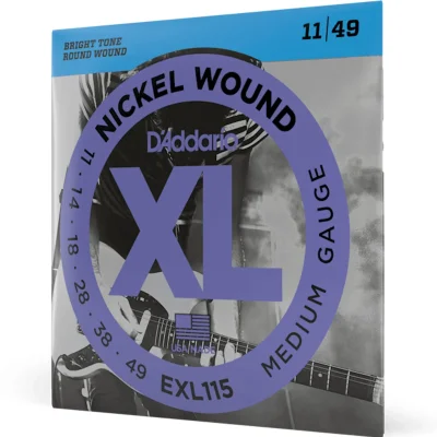 Струни D'Addario EXL115 XL Nickel Wound Medium 11-49