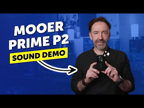 Гітарний процесор Гітарний процесор Mooer Prime P2 (Black)