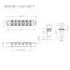 Бридж Gotoh AS103B-T (CK)