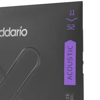 D'Addario XTAPB1152 XT Phosphor Bronze Custom Light 11-52