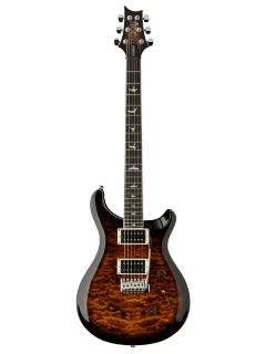 PRS SE Custom 24 Quilt (Black Gold Burst)