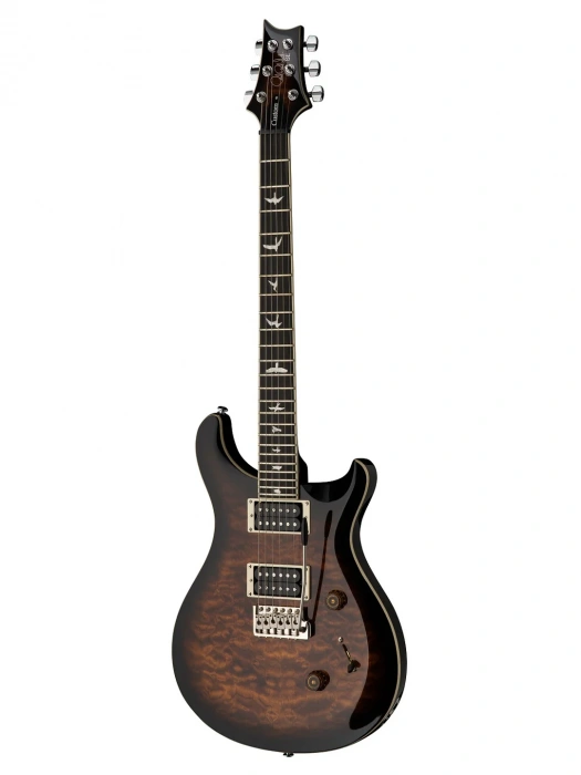 PRS SE Custom 24 Quilt (Black Gold Burst)