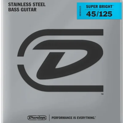 Струни Dunlop DBSBS45125 Super Bright Steel 45-125