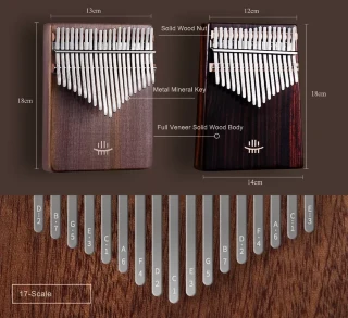 Hluru KC17 Walnut (17 нот, горіх)