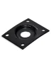 Роз'єм-планка Paxphil HJ005 Rectangular Jack Plate (Black)