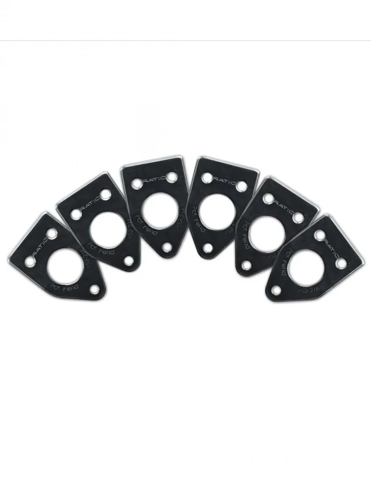 Прокладки для кілків Прокладки для кілків Graph Tech PRT-952-216-B0 Premium Plates For 90 Degree Screw Hole Black