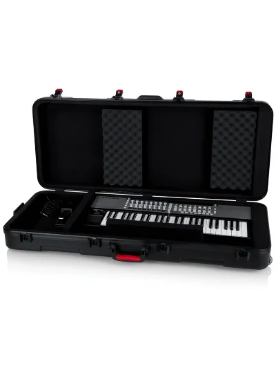 Кейс для синтезатора Gator GTSA-KEY61 TSA ATA Molded 61-Note w/ Wheels