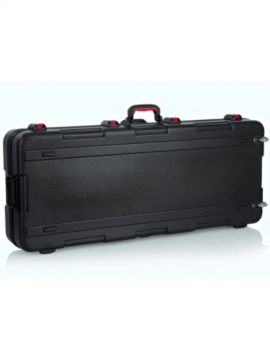 Кейс для синтезатора Кейс для синтезатора Gator GTSA-KEY61 TSA ATA Molded 61-Note Keyboard Case w/ Wheels