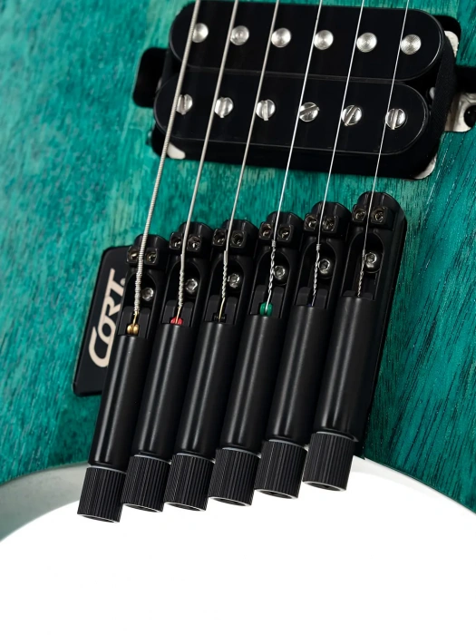 Електрогітара Електрогітара Cort Space G6MS (Semi Gloss Turquoise)