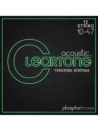 Струни Cleartone 7410-12 Acoustic Phosphor Bronze 12-String Ultra Light 10-47