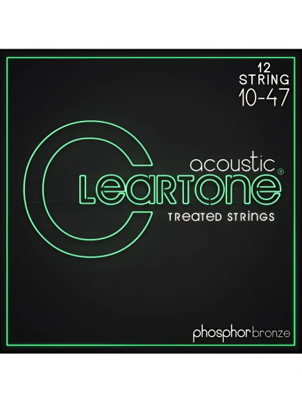 Струны Cleartone 7410-12 Acoustic Phosphor Bronze 12-String Ultra Light 10-47