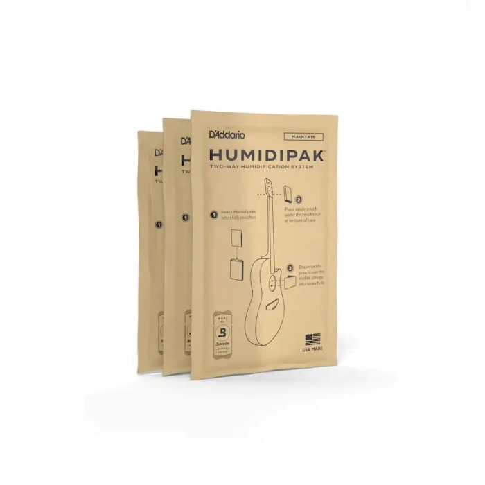 D'Addario PW-HPRP-03 Two-Way Humidification Replacement 3-Pack