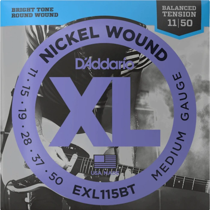 Струни Струни D'Addario EXL115BT XL Nickel Wound Balanced Tension Medium 11-50