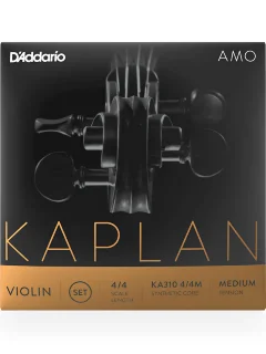 D'Addario KA310 4/4M Kaplan Amo Violin String Set 4/4 Scale Medium Tension