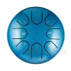 Глюкофон Hluru TC8-6 SeaBlue 6" (15см) 8 нот Children Tongue Drum 304 Stainless Steel