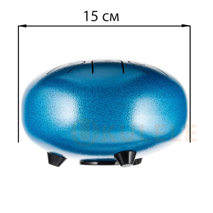 Глюкофон Глюкофон Hluru TC8-6 SeaBlue 6" (15см) 8 нот Children Tongue Drum 304 Stainless Steel