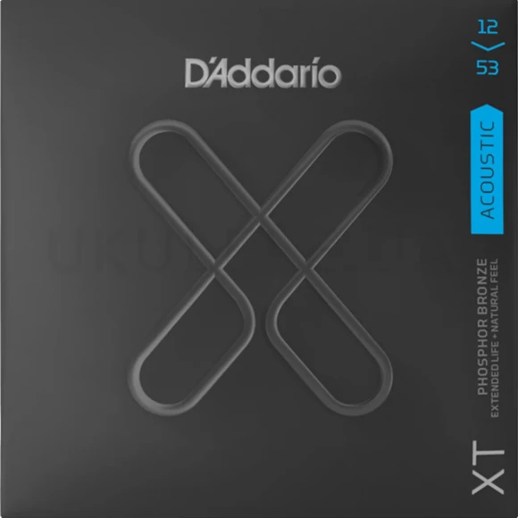 Струны D'Addario XTAPB1253 XT Phosphor Bronze Light 12-53