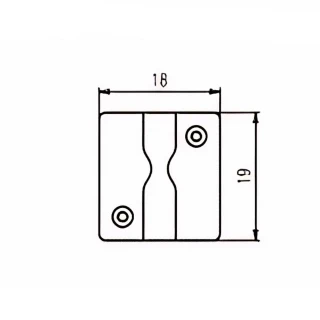 Paxphil PS024 (Black) Bass Guitar Saddle