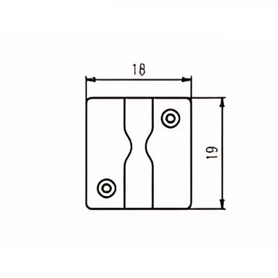 Сідло бриджа Paxphil PS024 (Black) Bass Guitar Saddle