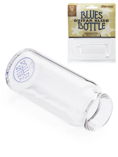 Слайдер Dunlop 271 Blues Bottle Regular Wall Small Clear Slide