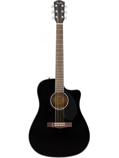 Електро-акустична гітара Fender CD-60SCE Black WN