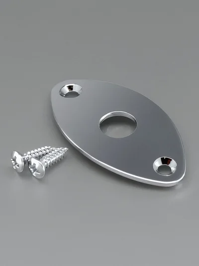 Роз'єм-планка Gotoh JCB-2 C Jack Cover (Chrome)