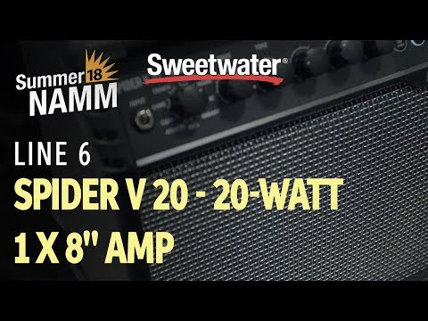 Комбопідсилювач Комбопідсилювач Line6 Spider V 20 MKII