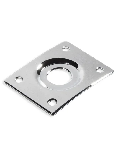 Роз'єм-планка Paxphil HJ005 Rectangular Jack Plate (Chrome)
