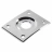 Paxphil HJ005 Rectangular Jack Plate (Chrome)