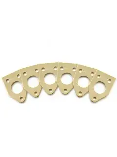 Graph Tech PRT-952-216-G0 Premium Plates For 90 Degree Screw Hole Gold