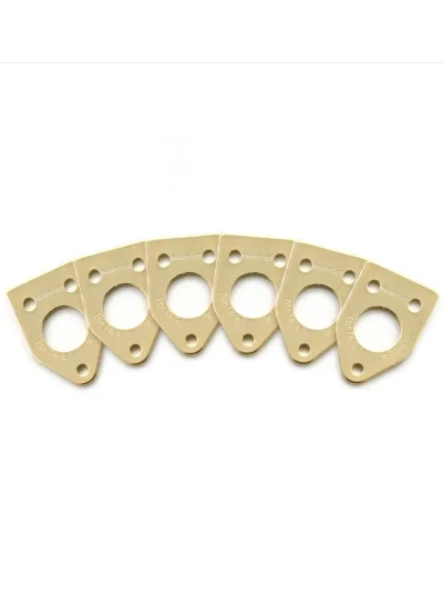 Прокладки для кілків Graph Tech PRT-952-216-G0 Premium Plates For 90 Degree Screw Hole Gold