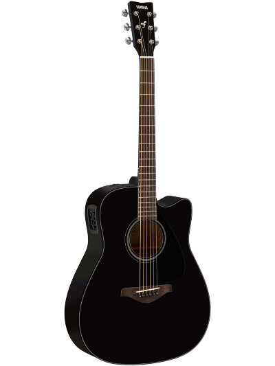 Електро-акустична гітара Yamaha FGX800C (Black)