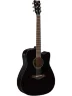 Електро-акустична гітара Yamaha FGX800C (Black)