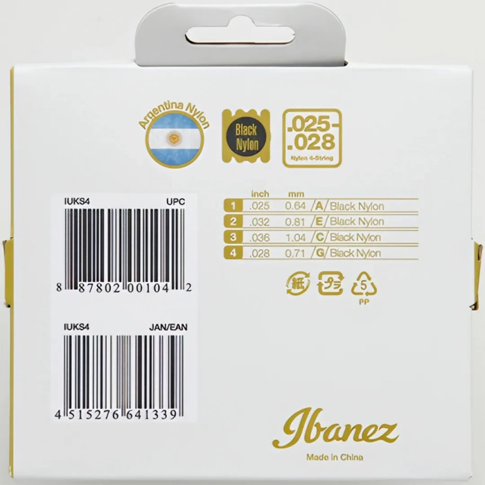 Ibanez IUKS4 Ukulele Strings