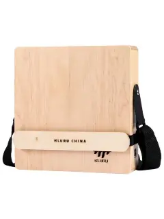 Hluru Cajon 3-in-1 Travel 30CN Black Tortoise - Maple