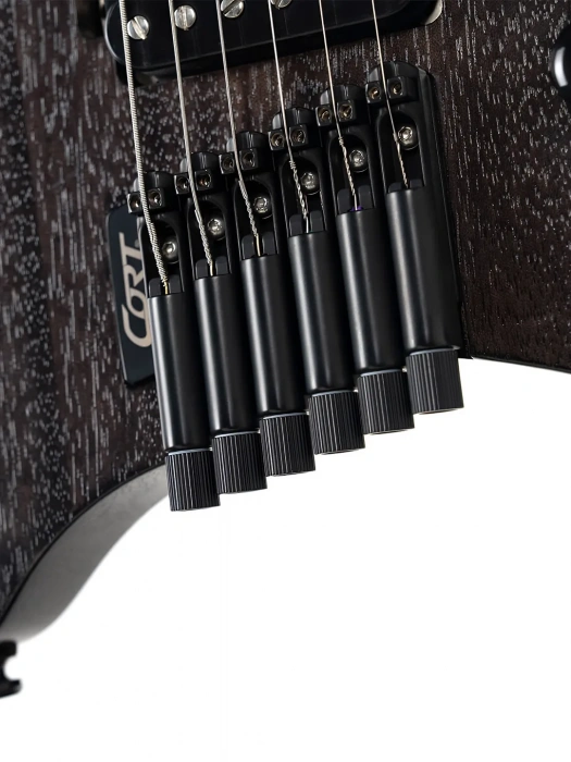 Електрогітара Електрогітара Cort Space G6MS (Semi Gloss Trans Black)