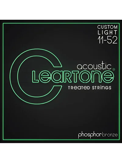 Струни Cleartone 7411 Acoustic Phosphor Bronze Extra Light 11-52