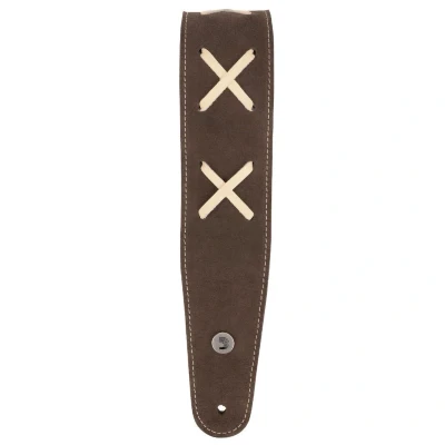 Ремінь для гітари D'Addario 25VDG00 Vintage Suede Guitar Strap (Brown)