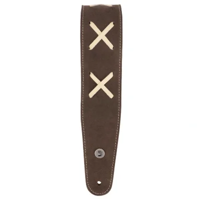 Ремінь для гітари D'Addario 25VDG00 Vintage Suede Guitar Strap (Brown)