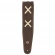 Ремень для гитари D'Addario 25VDG00 Vintage Suede Guitar Strap (Brown)