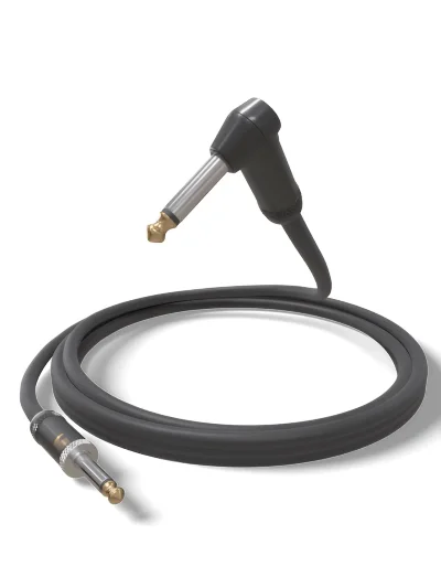 Інструментальний кабель D'Addario PW-AMSGRA-10 American Stage Right to Straight (3m)