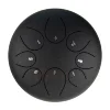 Глюкофон Hluru TY8-8 Charcoal 8" (20см) 8 нот Tongue Drum Alloy Carburizing Steel