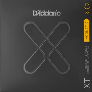 D'Addario XTAPB1256 XT Phosphor Bronze Light Top / Medium Bottom 12-56