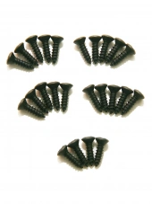 Dimarzio GH1000BK Pickguard / Backplate Screws Set of 24 (Black) Dimarzio GH1000BK Pickguard / Backplate Screws Set of 24 (Black)