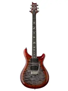PRS SE Custom 24-08 Quilt (Charcoal Cherry Burst)